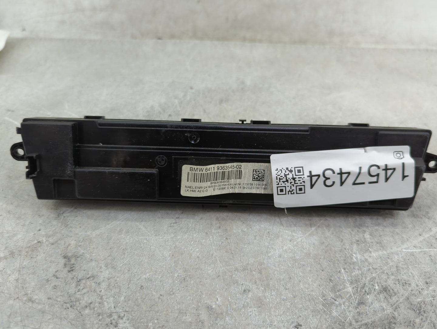 2017-2019 Bmw 330i Climate Control Module Temperature AC/Heater Replacement P/N:9363545-02 Fits OEM Used Auto Parts - Oemuse