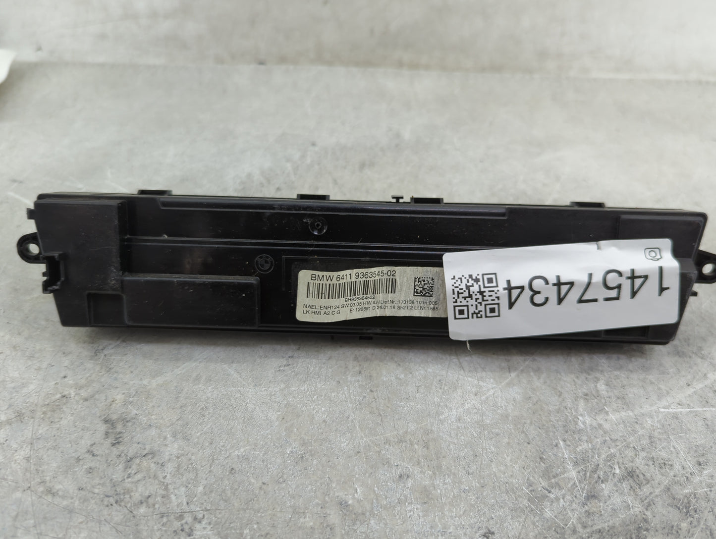 2017-2019 Bmw 330i Climate Control Module Temperature AC/Heater Replacement P/N:9363545-02 Fits OEM Used Auto Parts - Oemuse