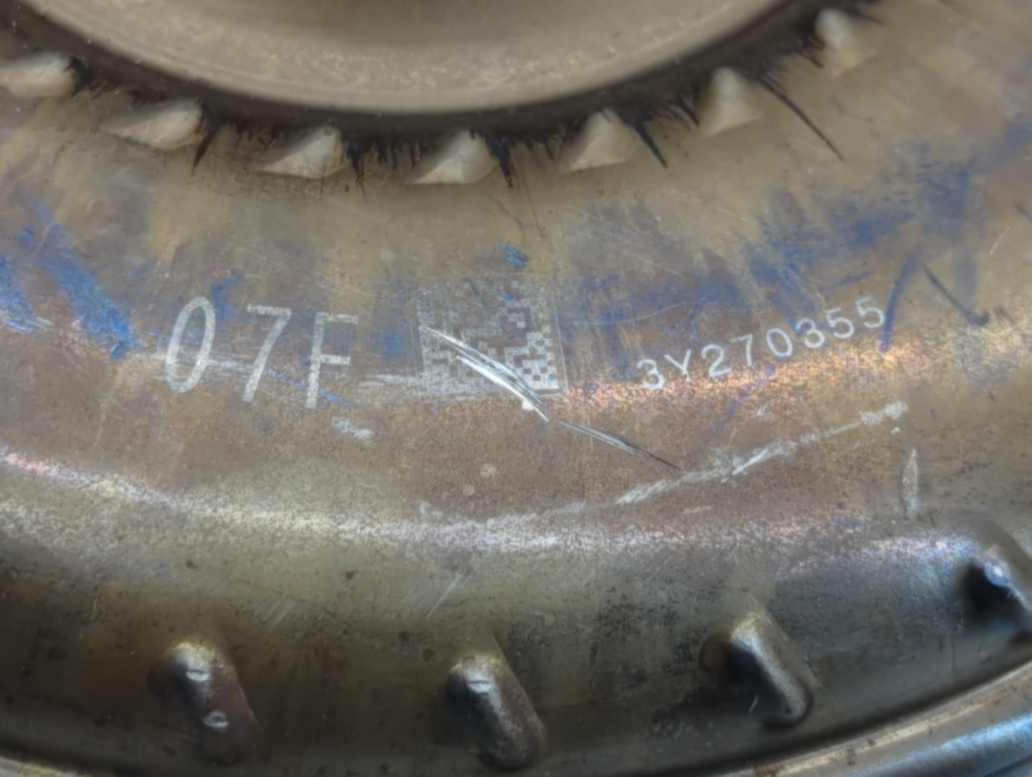 2018 Bmw 335i Torque Converter Automatic Transmission OEM P/N:3Y270355 Fits OEM Used Auto Parts - Oemusedautoparts1.com