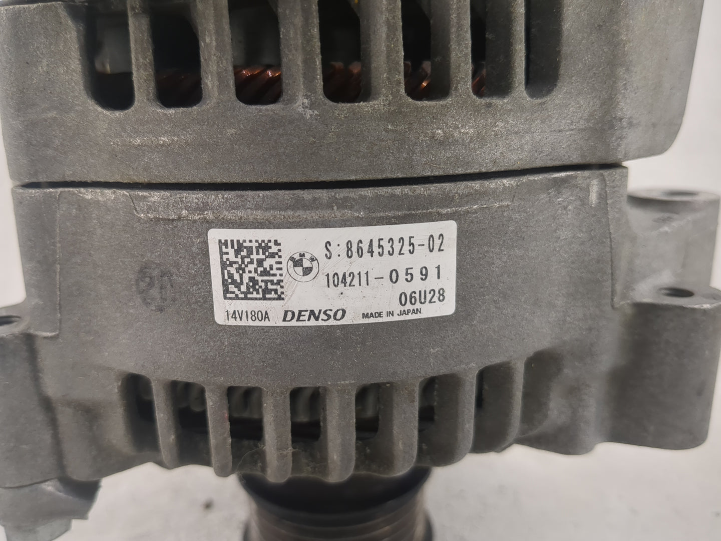 2017-2020 Bmw 430i Alternator Replacement Generator Charging Assembly Engine OEM P/N:104211-0591 8645325-02 Fits OEM Used Au