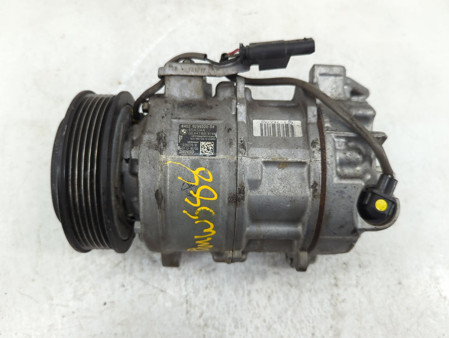 2017-2020 Bmw 430i Air Conditioning A/c Ac Compressor Oem - Oemusedautoparts1.com