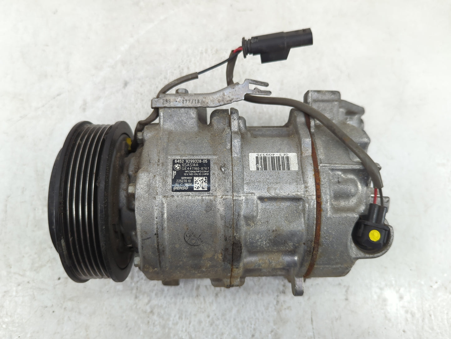 2017-2020 Bmw 430i Air Conditioning A/c Ac Compressor Oem - Oemusedautoparts1.com