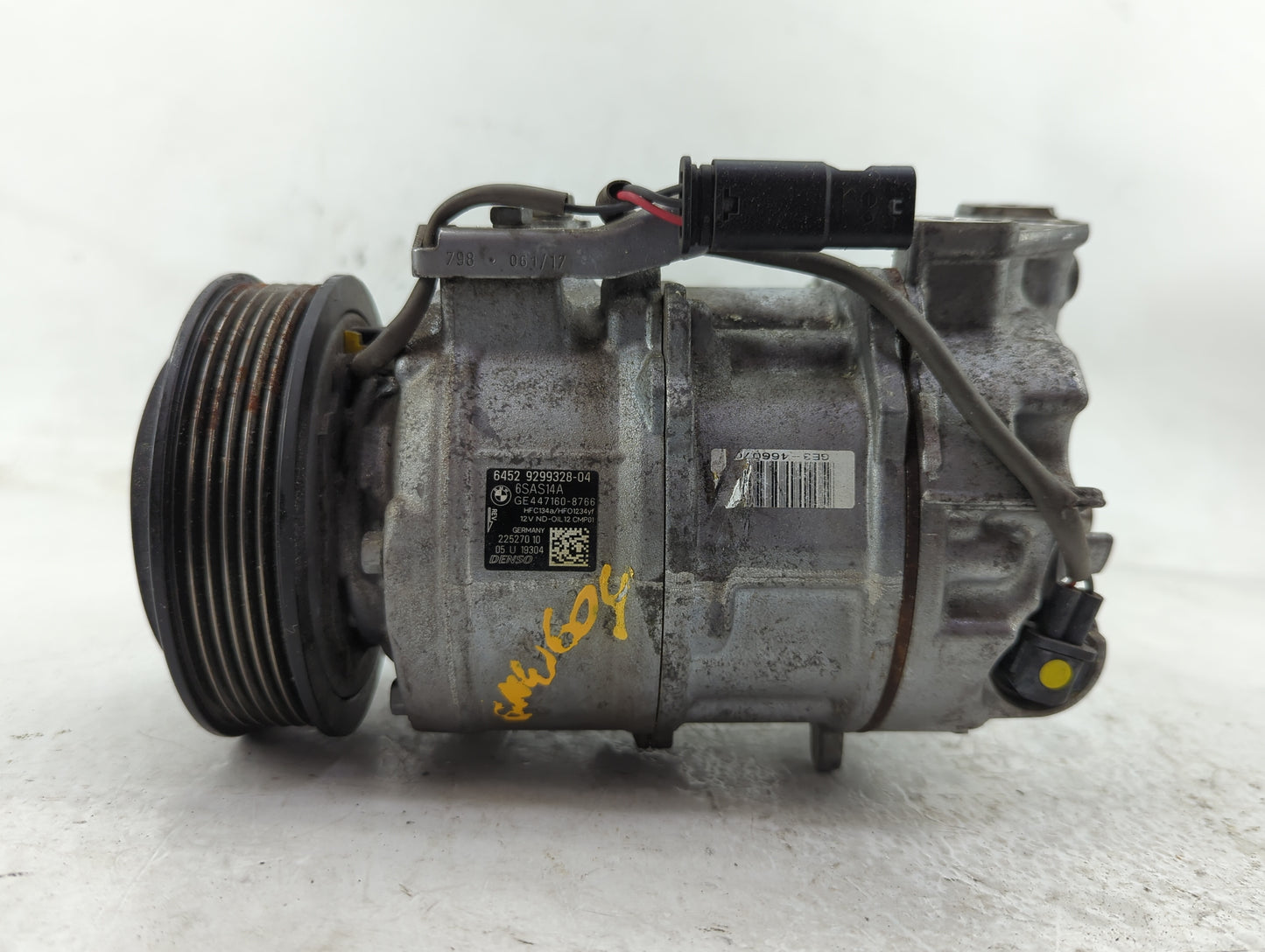 2017-2020 Bmw 430i Air Conditioning A/c Ac Compressor Oem - Oemusedautoparts1.com