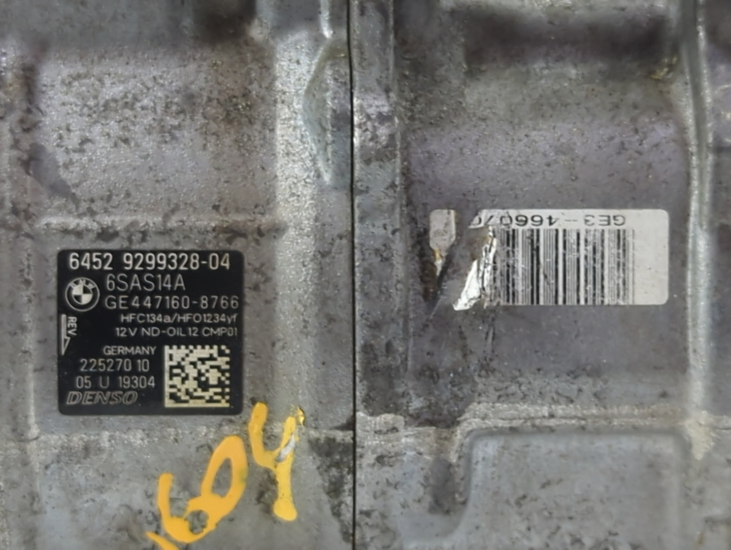 2017-2020 Bmw 430i Air Conditioning A/c Ac Compressor Oem - Oemusedautoparts1.com