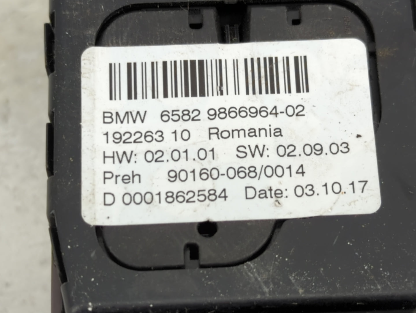 2017-2020 Bmw 430i Radio AM FM Cd Player Receiver Replacement P/N:9866964-02 65829866964-02 Fits OEM Used Auto Parts - Oemus
