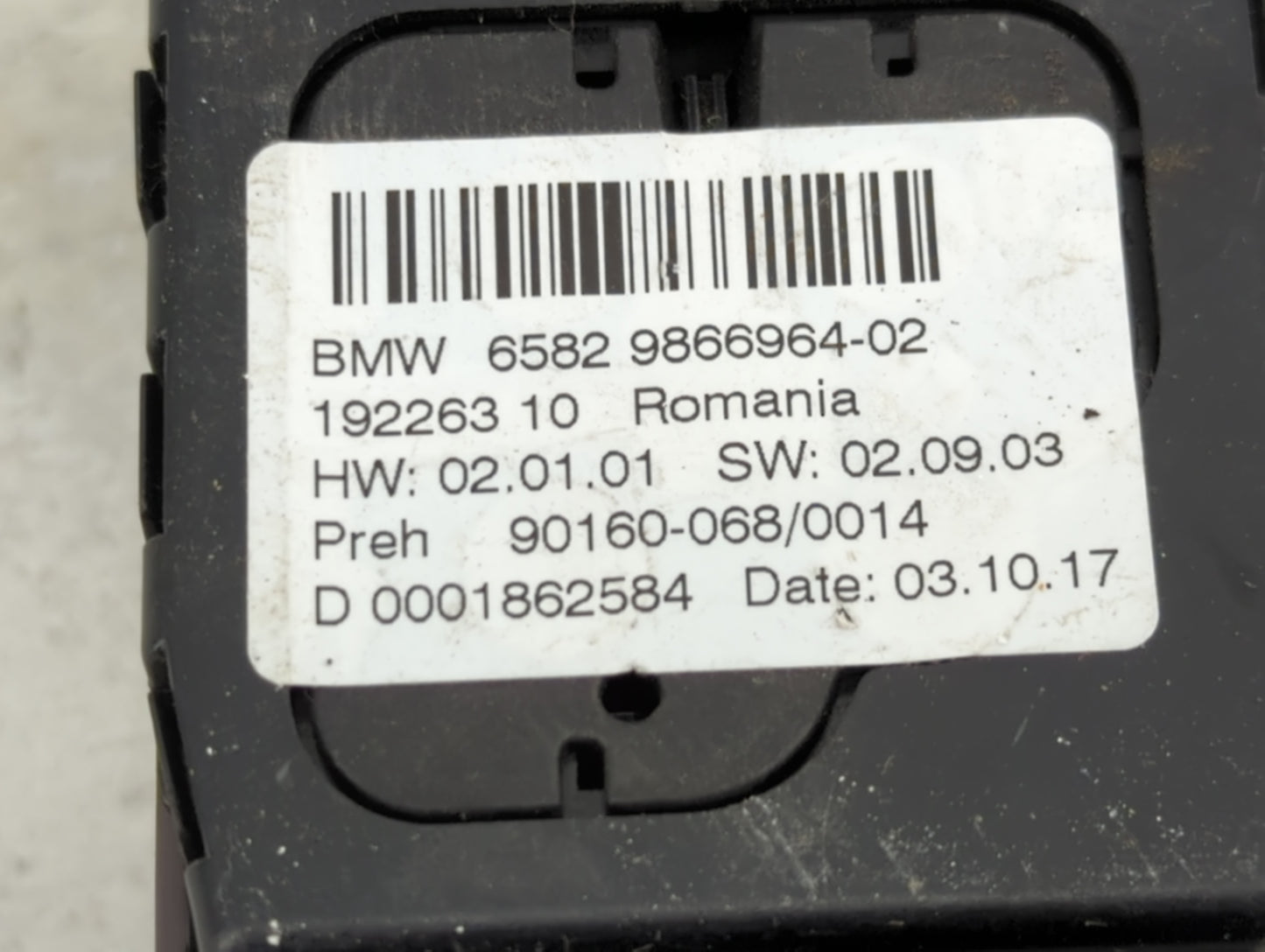 2017-2020 Bmw 430i Radio AM FM Cd Player Receiver Replacement P/N:9866964-02 65829866964-02 Fits OEM Used Auto Parts - Oemus