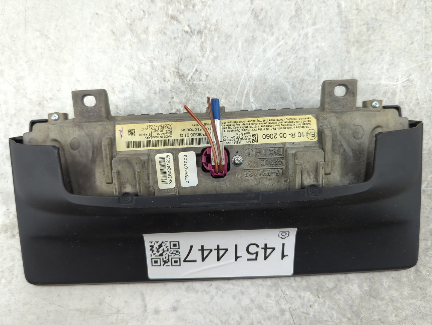 2018-2020 Bmw 430i Information Display Screen - Oemusedautoparts1.com