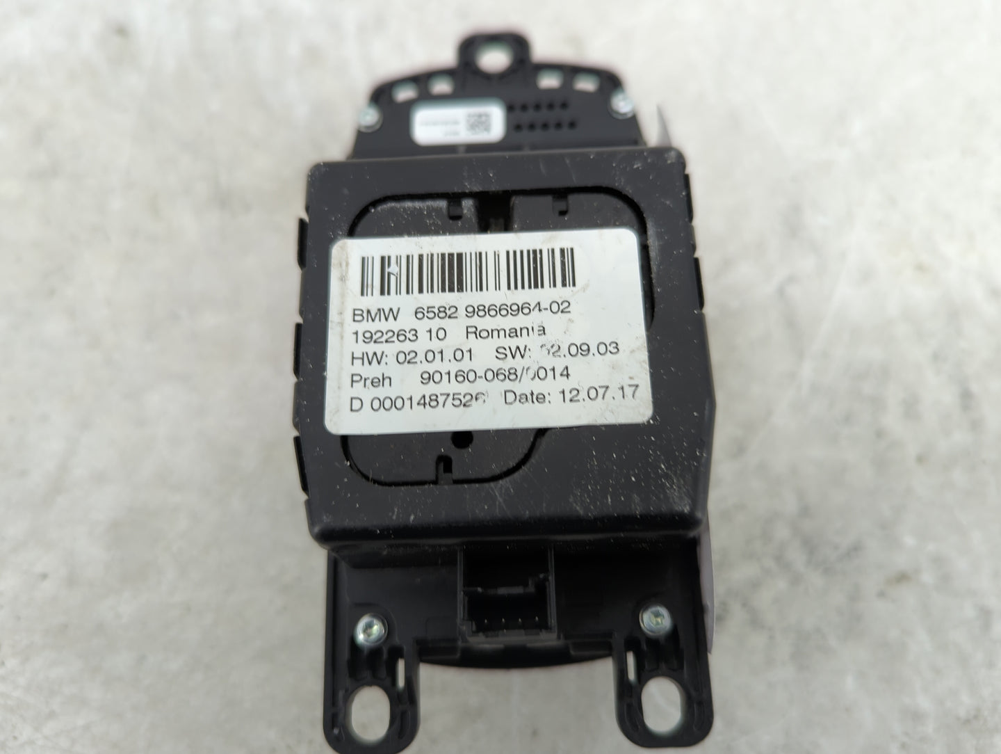 2017-2020 Bmw 430i Radio AM FM Cd Player Receiver Replacement P/N:65829866964 6582 9866964-02 Fits OEM Used Auto Parts - Oem