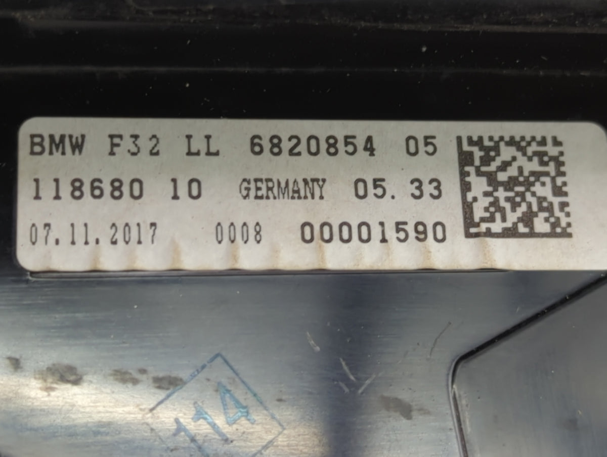 2018-2020 Bmw 430i Information Radio Display Screen 1452310 - Oemusedautoparts1.com