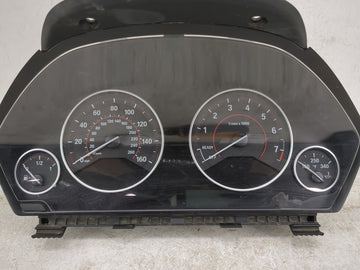 2018 Bmw 430i Instrument Cluster Speedometer Gauges P/N:9232895 6847246-01, 14369510, IK6847246016 Miles:1K Fits OEM Used Au