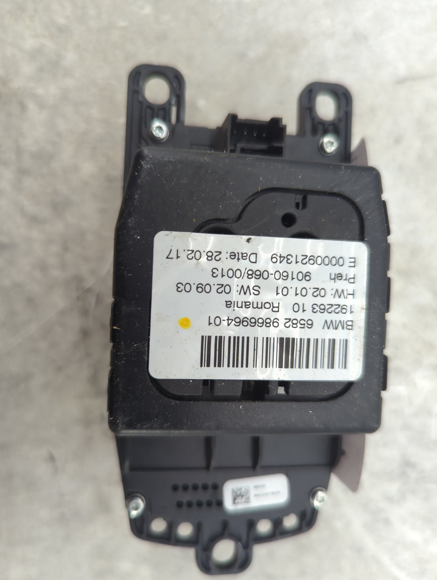 2017-2020 Bmw 430i Radio AM FM Cd Player Receiver Replacement P/N:6582 9866964-01 192263 10 Fits OEM Used Auto Parts - Oemus