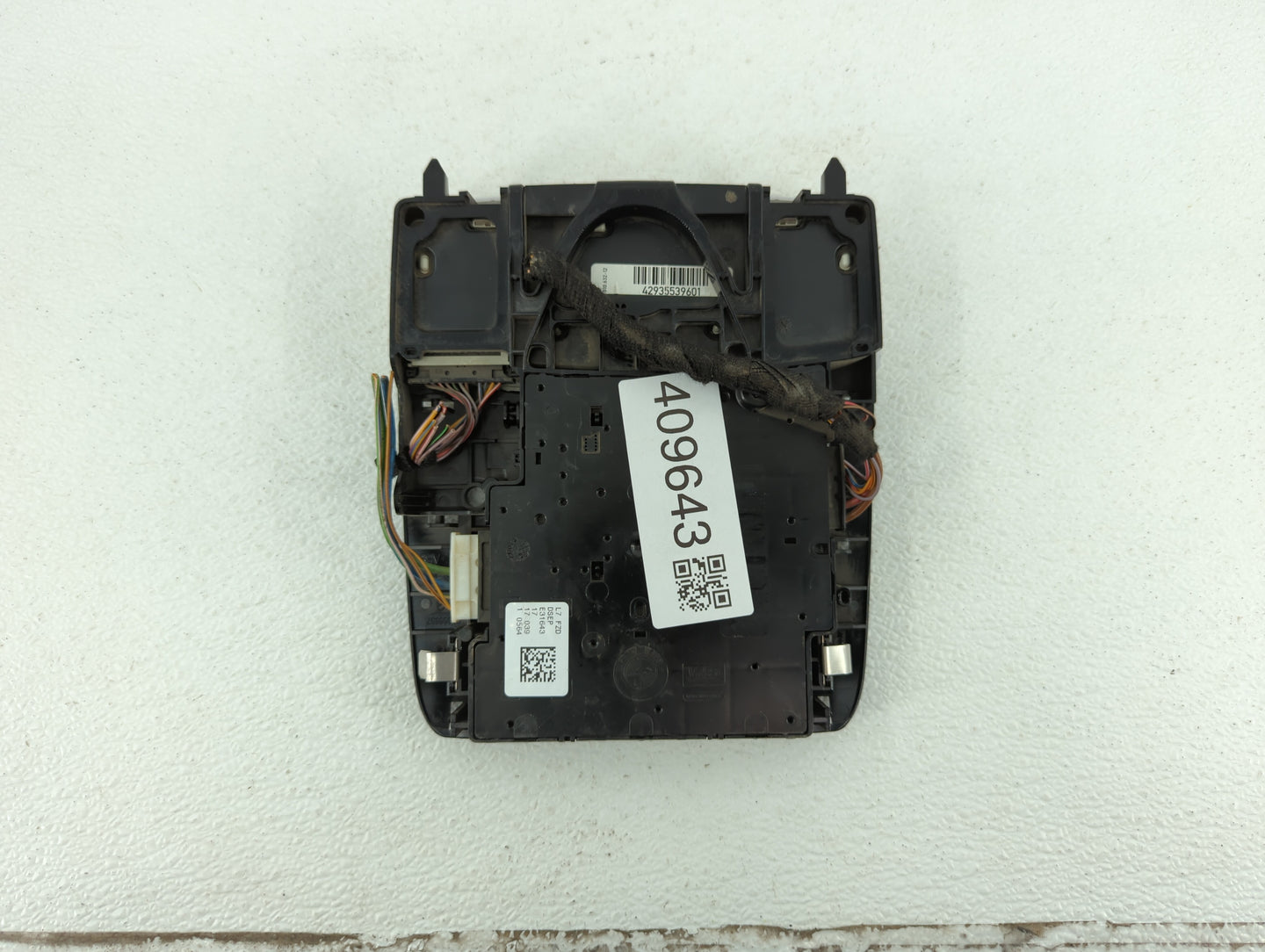 2017-2019 Bmw 430i Overhead Roof Console Interior Dome Light Black - Oemusedautoparts1.com