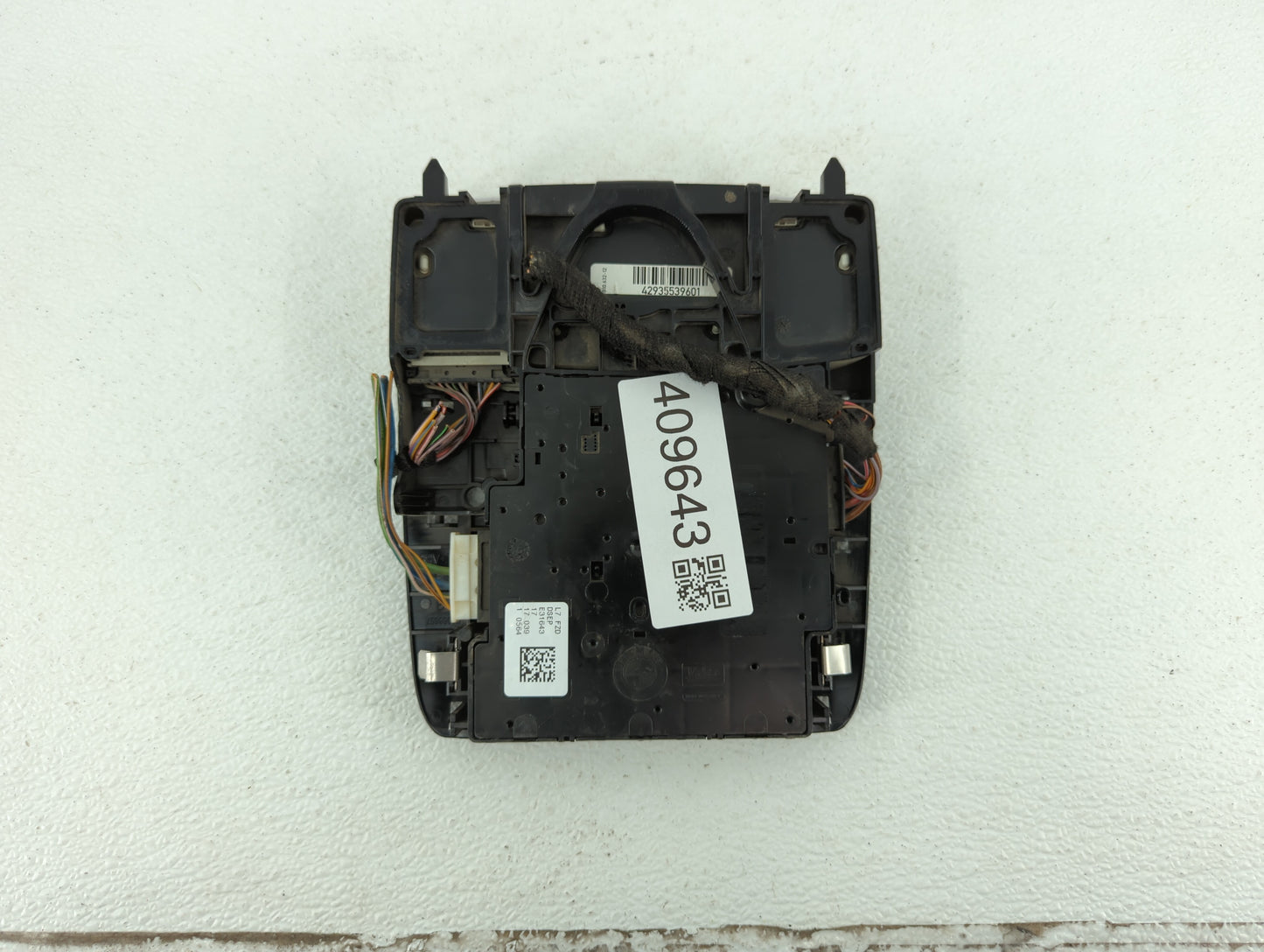 2017-2019 Bmw 430i Overhead Roof Console Interior Dome Light Black - Oemusedautoparts1.com