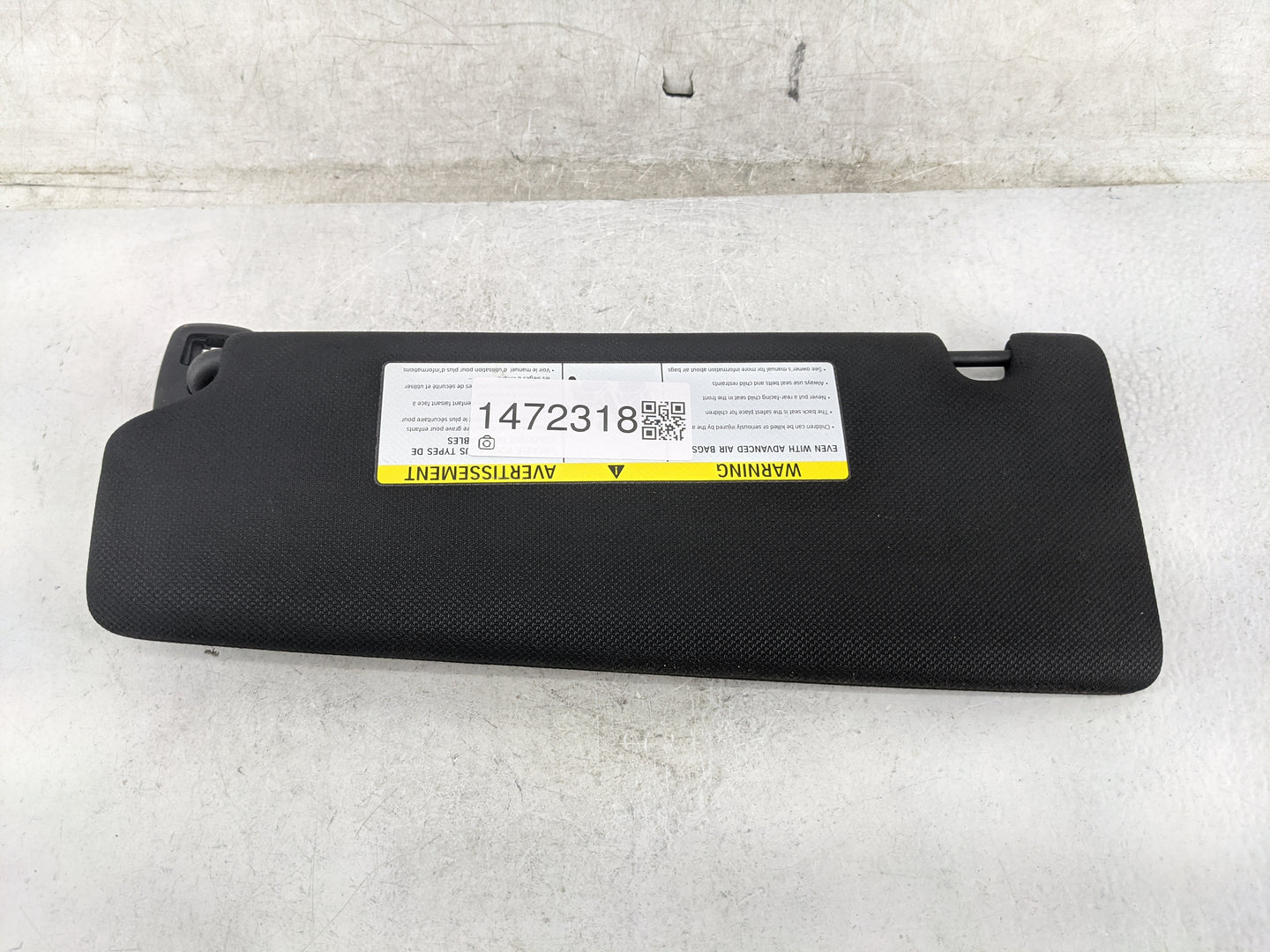 2017-2020 Bmw 530 Sun Visor Shade Replacement Passenger Right Mirror Fits Fits 2017 2018 2019 2020 OEM Used Auto Parts - Oem