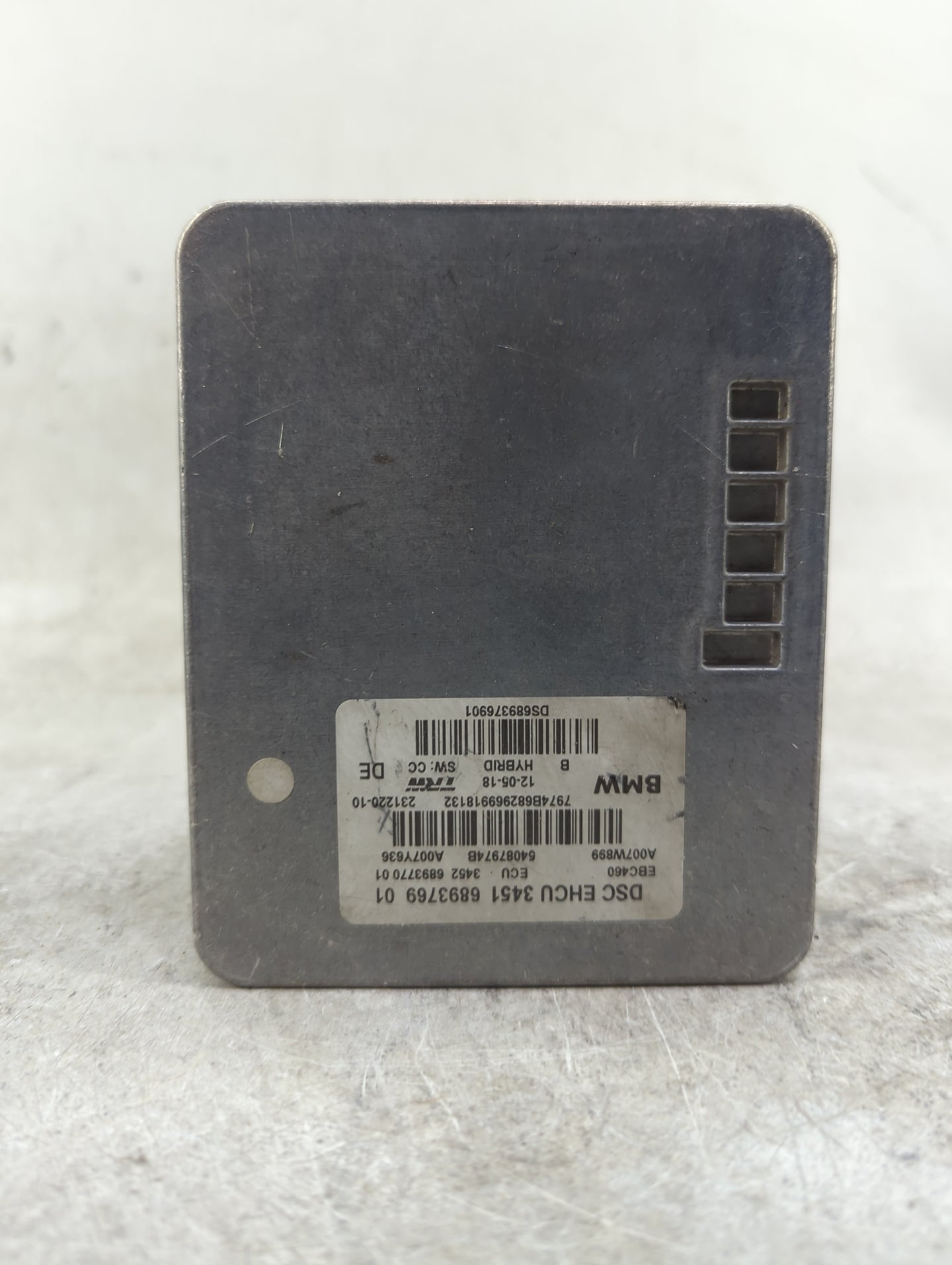 2018 Bmw 530e ABS Pump Control Module Replacement P/N:34516893769 34526893770, 54087974B, A007W899, A007Y636, EBC460 Fits OE