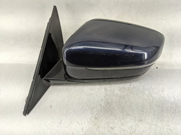 2017-2020 Bmw 530i Driver Left Side View Manual Door Mirror Dark Blue - Oemusedautoparts1.com