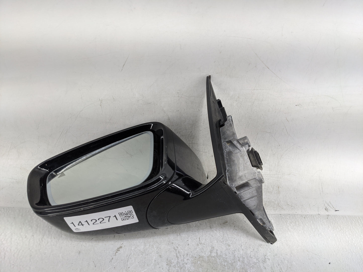 2017-2020 Bmw 530i Driver Left Side View Manual Door Mirror Dark Blue - Oemusedautoparts1.com