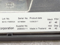 2017-2018 Bmw 530i Information Display Screen - Oemusedautoparts1.com