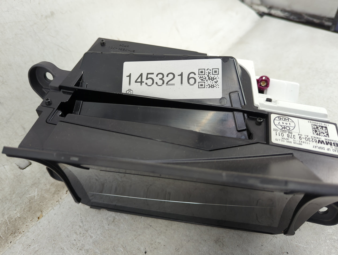 2018 Bmw 540i Dash Dashboard Heads Up Display Hud Oem - Oemusedautoparts1.com