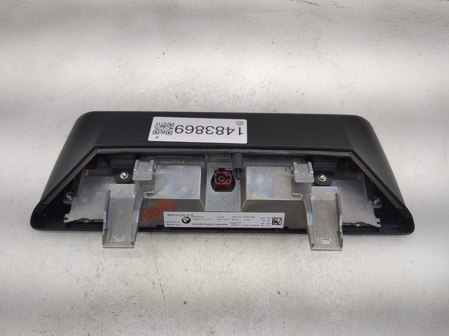 2018-2018 Bmw 540i Information Display Screen 1483869 - Oemusedautoparts1.com
