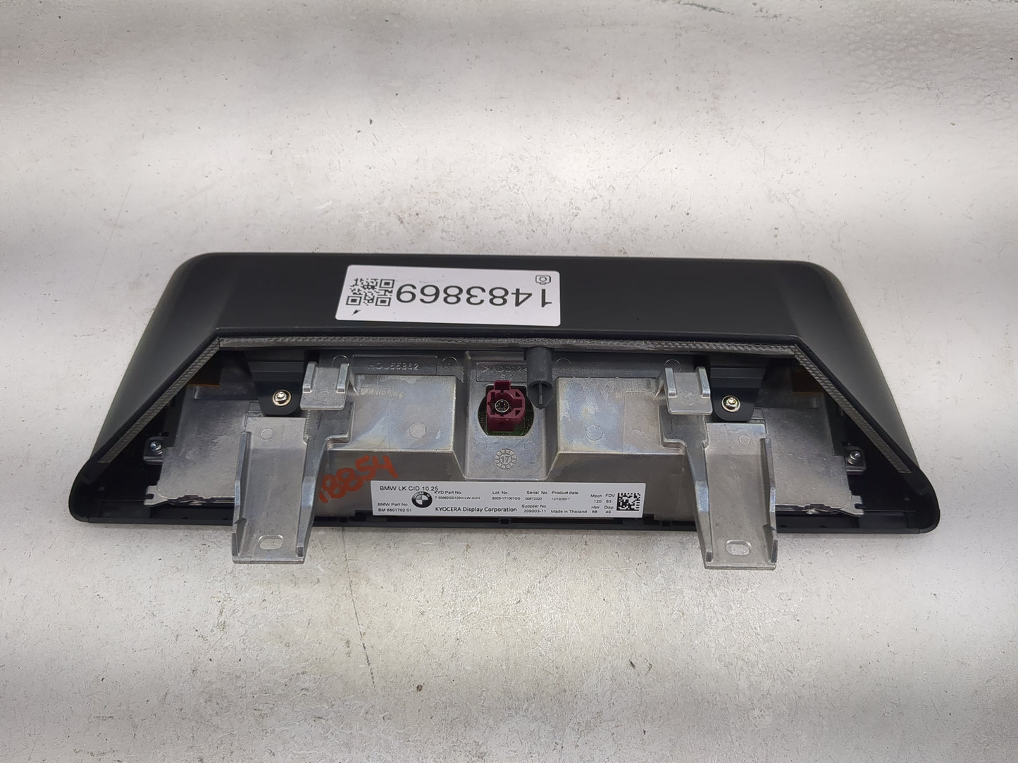 2018-2018 Bmw 540i Information Display Screen 1483869 - Oemusedautoparts1.com