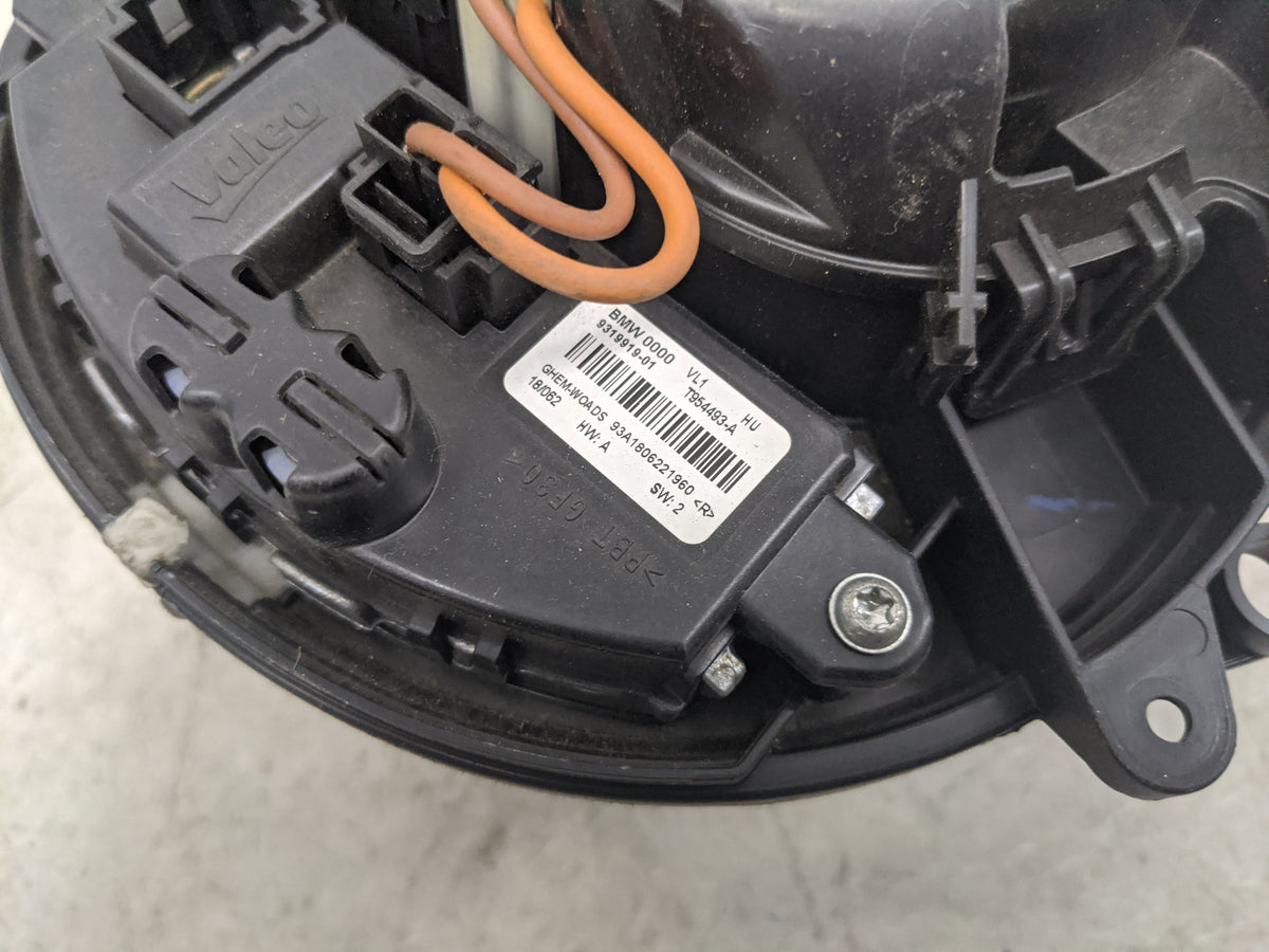 2017-2021 Bmw M240i Heater AC Blower Motor P/N:9319919-01 T954493-A Fits Fits 2012 2013 2014 2015 2016 2017 2018 2019 2020 2