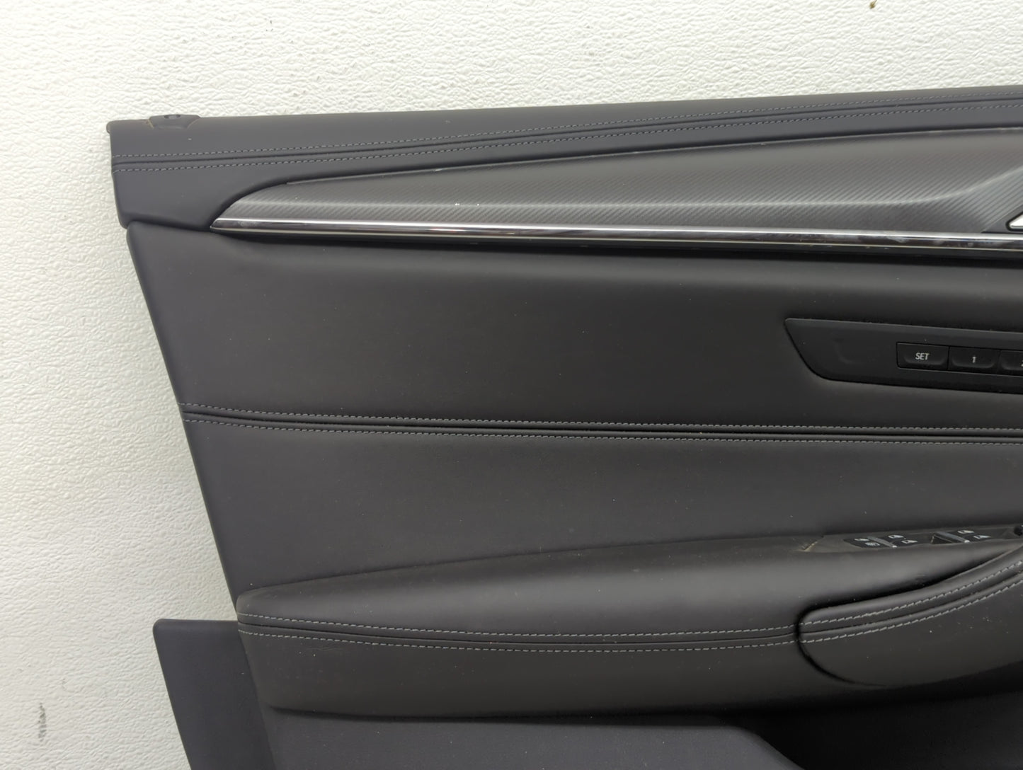 2018 Bmw M5 Front Left Driver Interior Door Panel Trim - Oemusedautoparts1.com