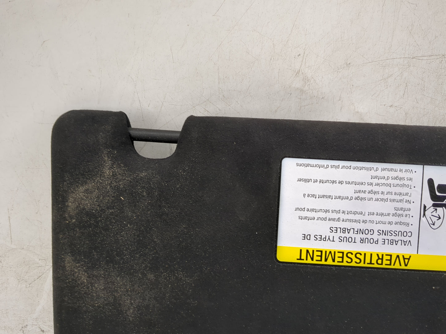 2018 Bmw M5 Sun Visor Shade Replacement Driver Left Mirror Fits OEM Used Auto Parts - Oemusedautoparts1.com