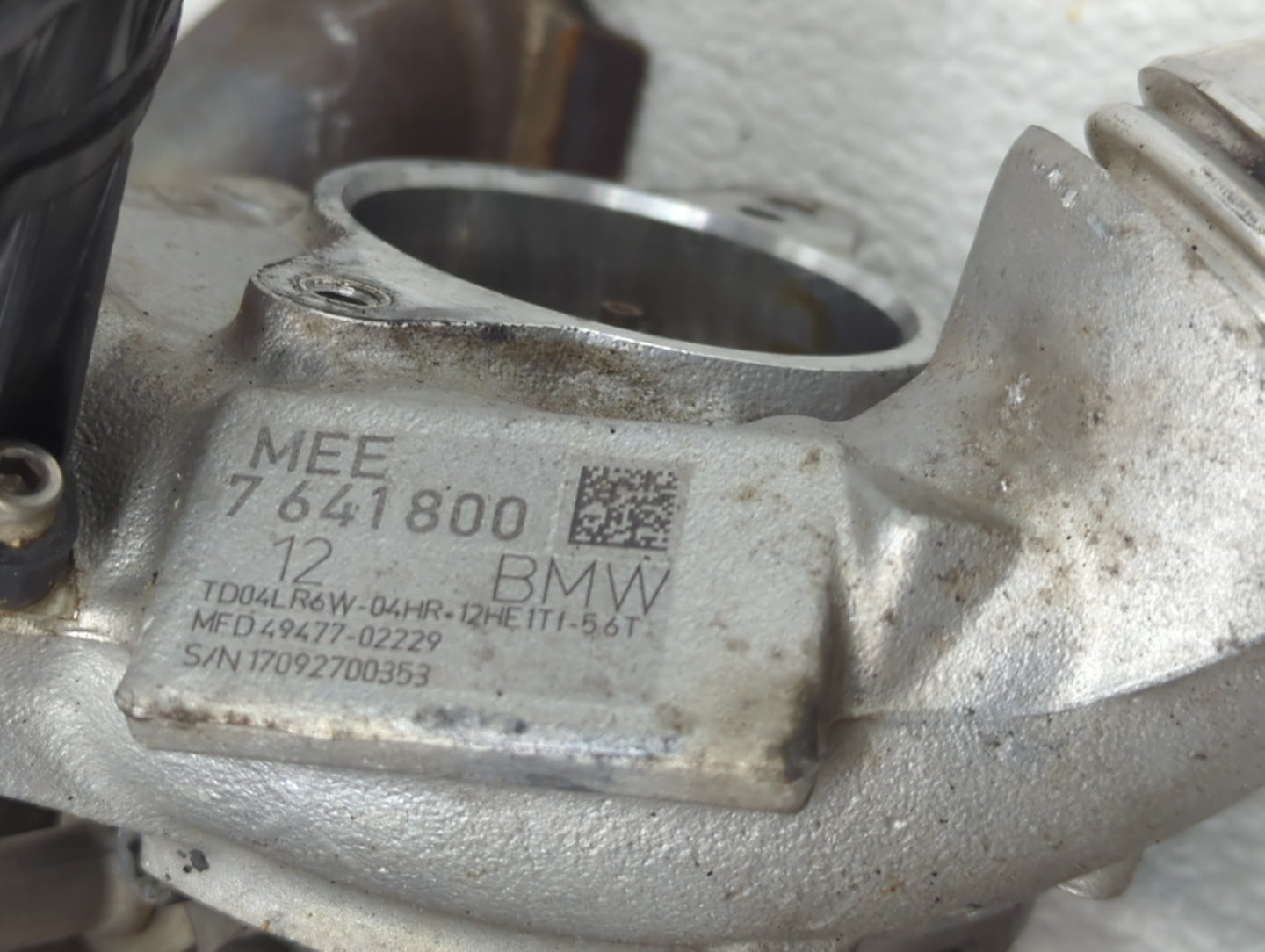 2016-2019 Bmw X1 Turbocharger Turbo Charger Super Charger Supercharger - Oemusedautoparts1.com