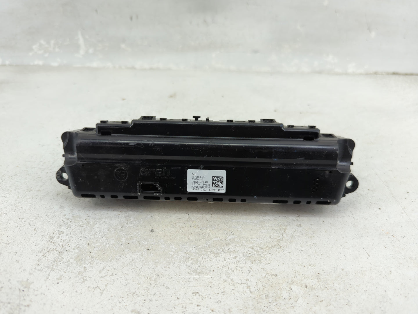 2016-2018 Bmw X1 Climate Control Module Temperature AC/Heater Replacement P/N:9371462-03 Fits Fits 2016 2017 2018 2019 2020 