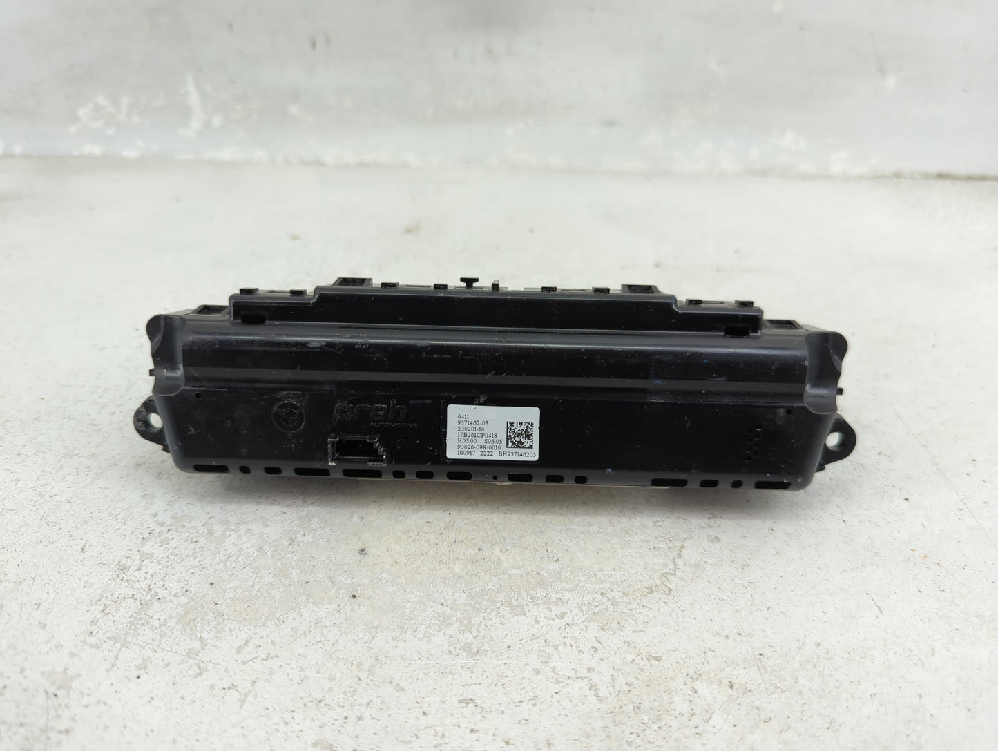 2016-2018 Bmw X1 Climate Control Module Temperature AC/Heater Replacement P/N:9371462-03 Fits Fits 2016 2017 2018 2019 2020 