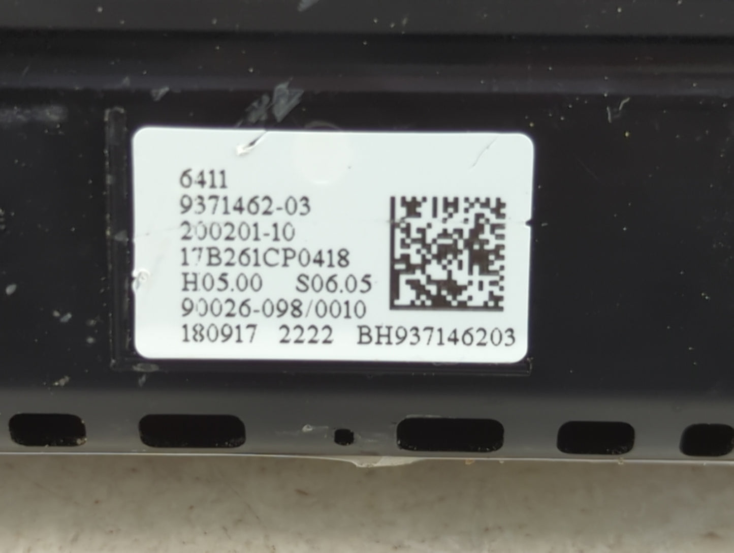 2016-2018 Bmw X1 Climate Control Module Temperature AC/Heater Replacement P/N:9371462-03 Fits Fits 2016 2017 2018 2019 2020 