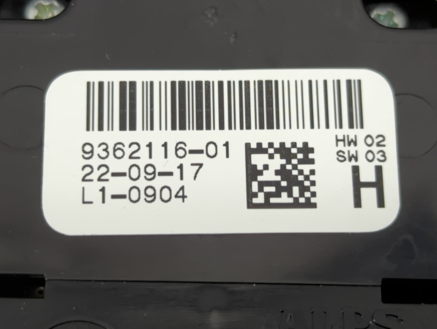 2016-2022 Bmw X1 Master Power Window Switch Replacement Driver Side Left P/N:9362116-01 Fits OEM Used Auto Parts - Oemusedau