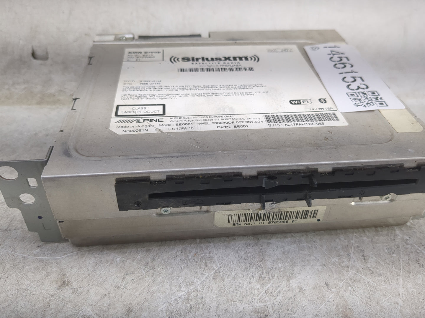 2018-2022 Bmw X1 Radio AM FM Cd Player Receiver Replacement Fits Fits 2018 2019 2020 2021 2022 OEM Used Auto Parts - Oemused