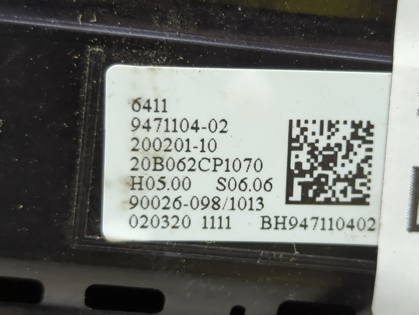 2016-2018 Bmw X1 Climate Control Module Temperature AC/Heater Replacement P/N:9471104-02 Fits Fits 2016 2017 2018 2019 2020 