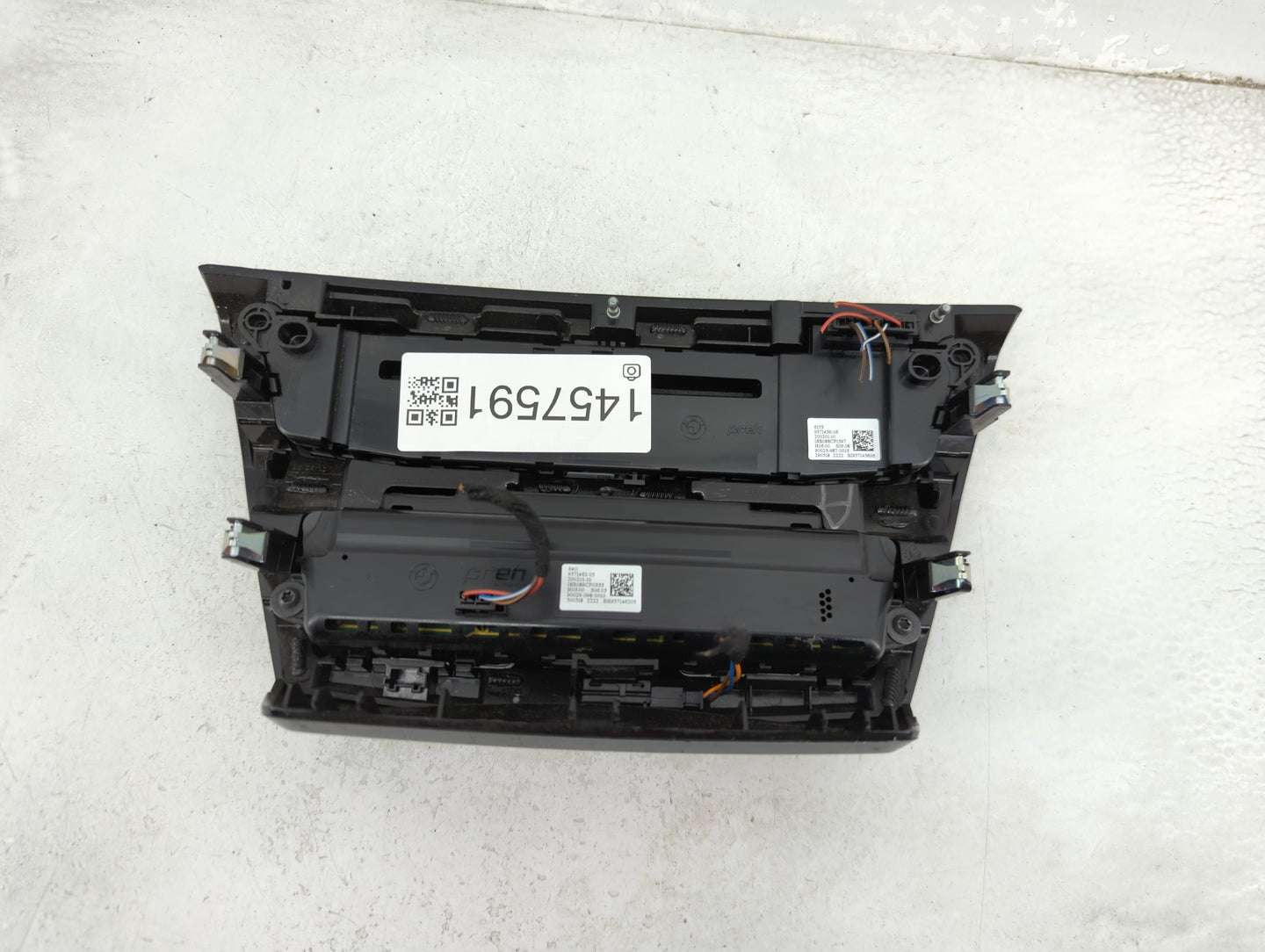 2016-2018 Bmw X1 Climate Control Module Temperature AC/Heater Replacement P/N:9371456-06 Fits Fits 2016 2017 2018 2019 2020 