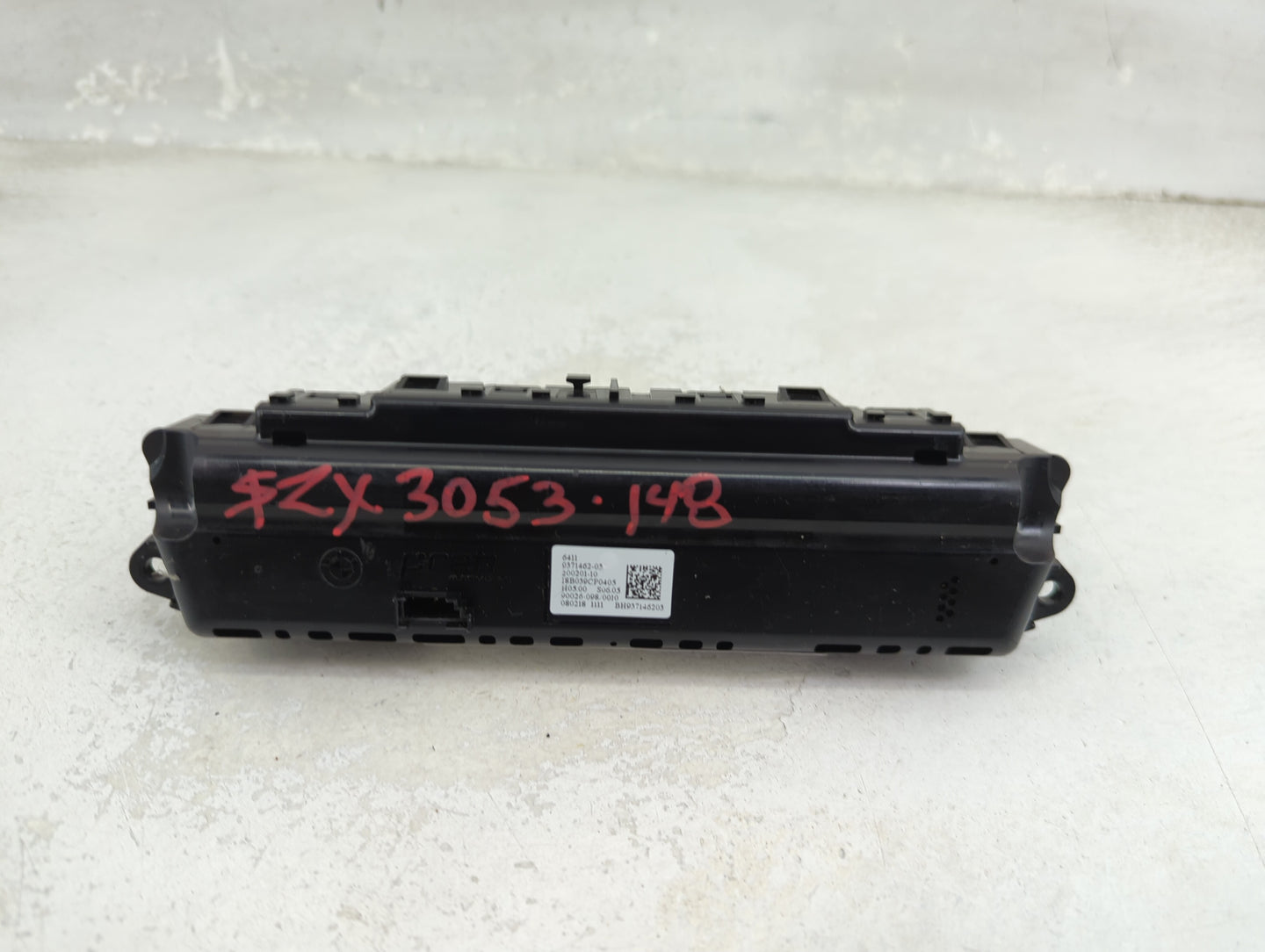 2016-2018 Bmw X1 Climate Control Module Temperature AC/Heater Replacement P/N:9371462-03 Fits Fits 2016 2017 2018 2019 2020 