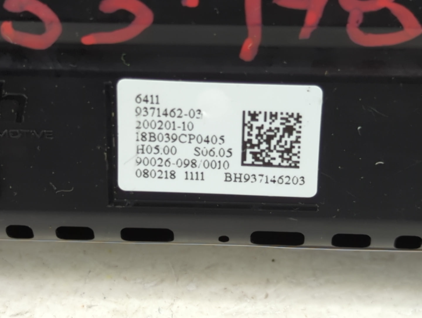 2016-2018 Bmw X1 Climate Control Module Temperature AC/Heater Replacement P/N:9371462-03 Fits Fits 2016 2017 2018 2019 2020 