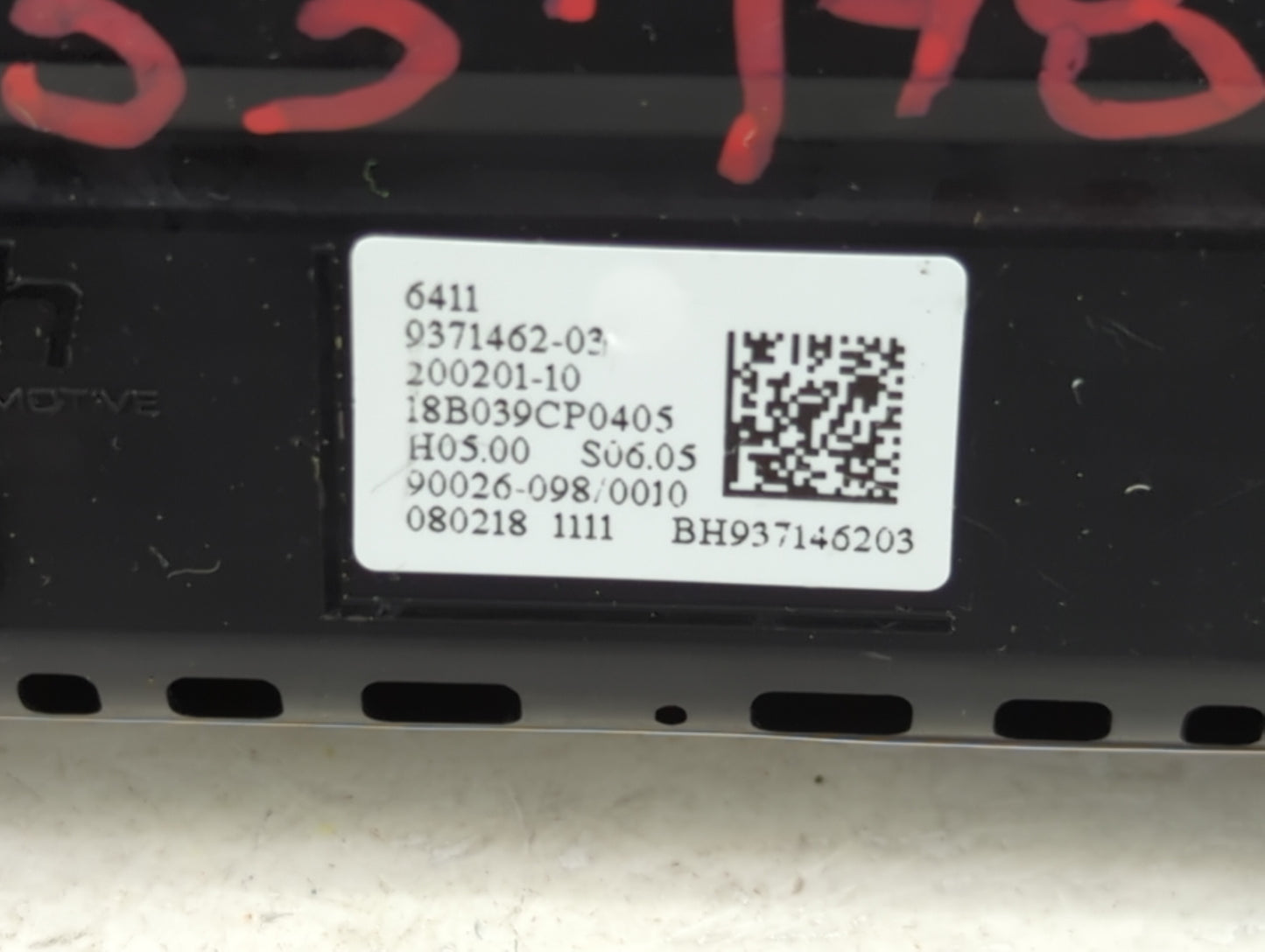 2016-2018 Bmw X1 Climate Control Module Temperature AC/Heater Replacement P/N:9371462-03 Fits Fits 2016 2017 2018 2019 2020 
