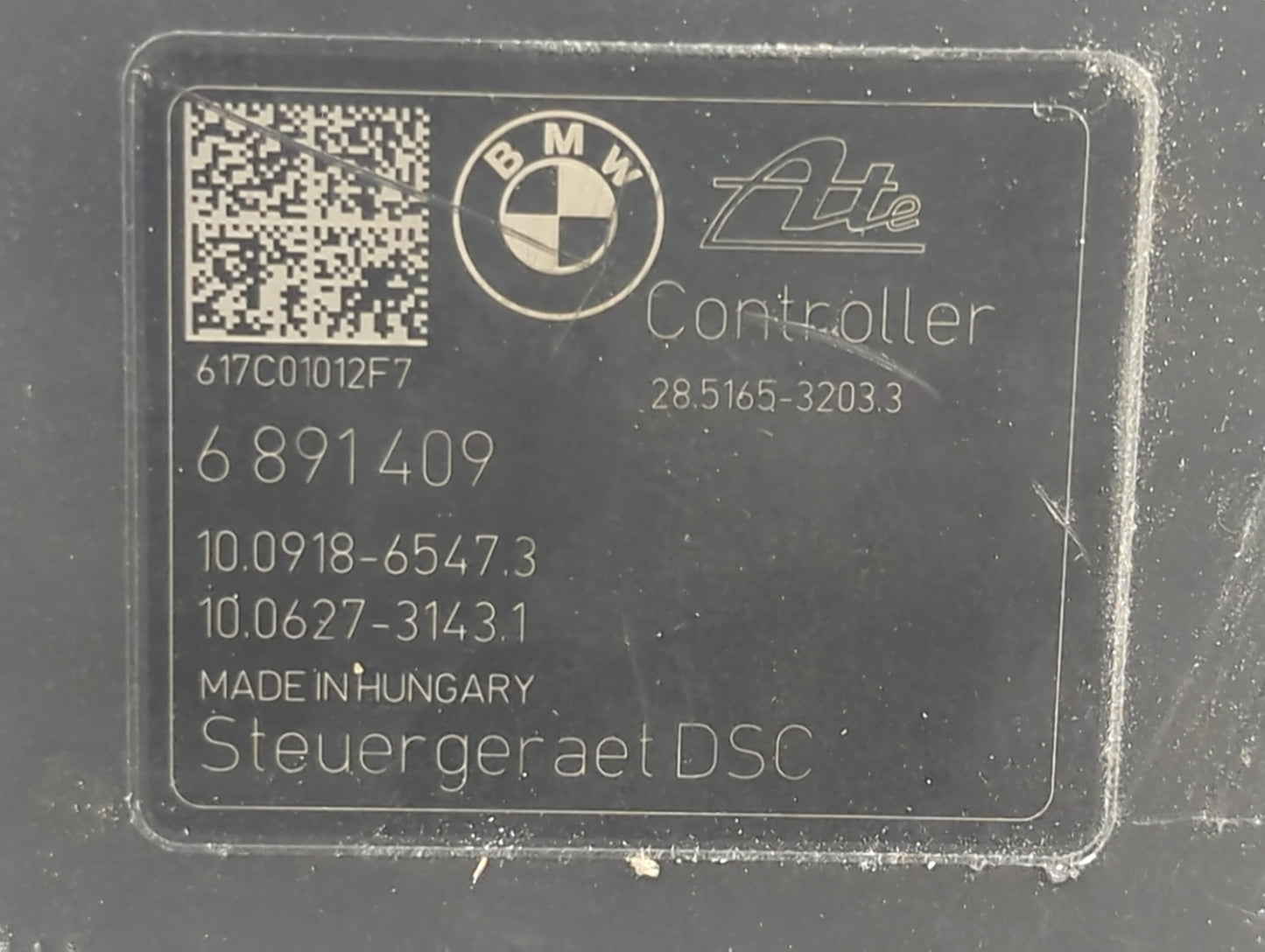 2018-2021 Bmw X1 ABS Pump Control Module Replacement P/N:6 891 409 Fits Fits 2016 2017 2018 2019 2020 2021 OEM Used Auto Par