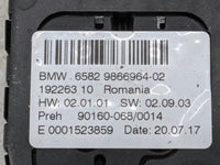 2018 Bmw X1 Radio AM FM Cd Player Receiver Replacement P/N:6582 9866964-02 9866964-02, 90160-068/0014 Fits OEM Used Auto Par
