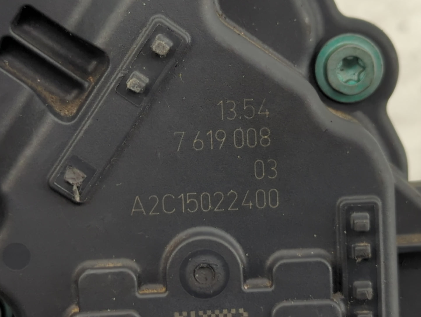 2018 Bmw X1 Throttle Body P/N:7 619 008 A2C15022400 Fits OEM Used Auto Parts - Oemusedautoparts1.com