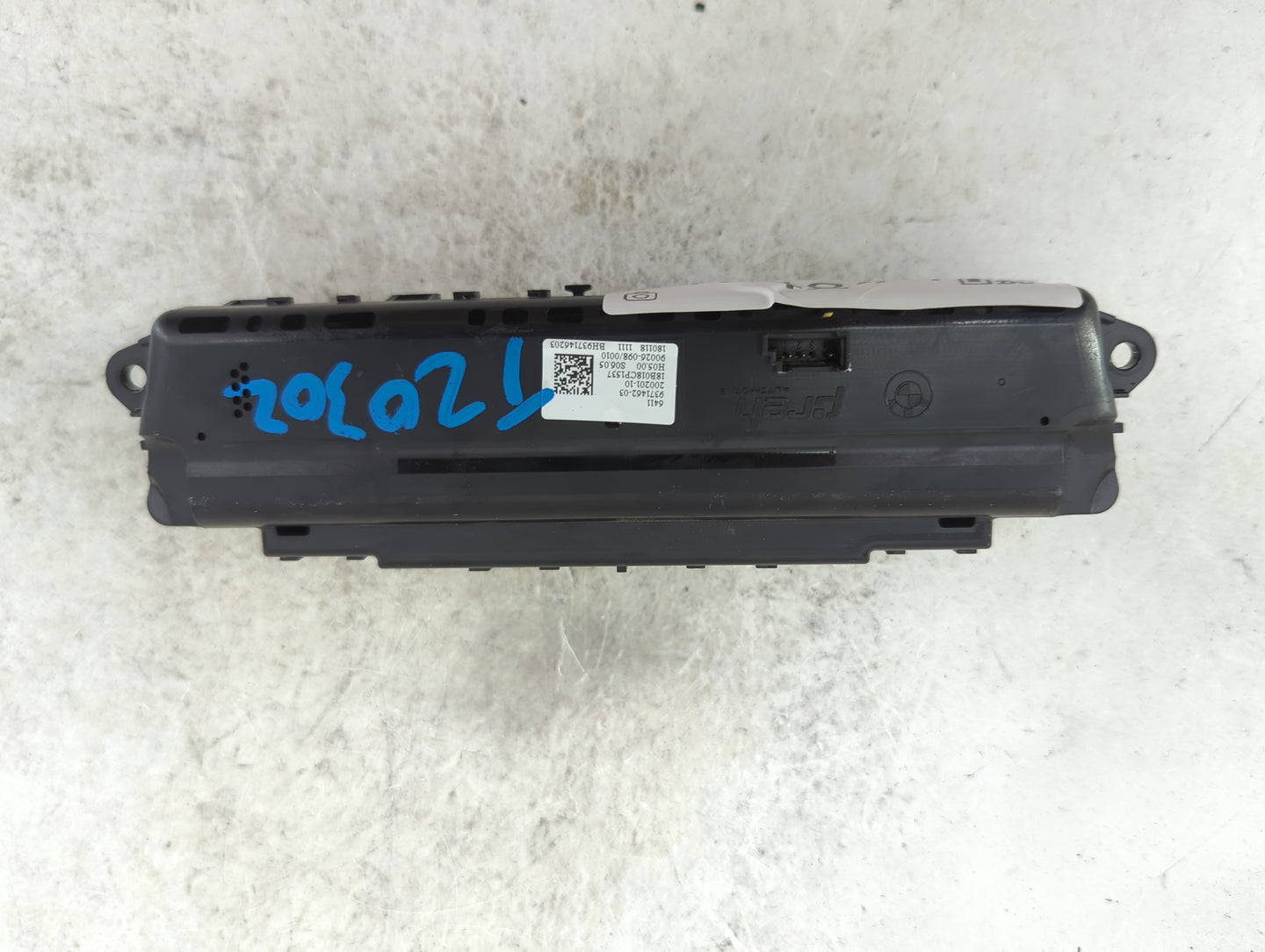 2018-2020 Bmw X2 Climate Control Module Temperature AC/Heater Replacement P/N:9371462-03 18B018CP1537 Fits OEM Used Auto Par