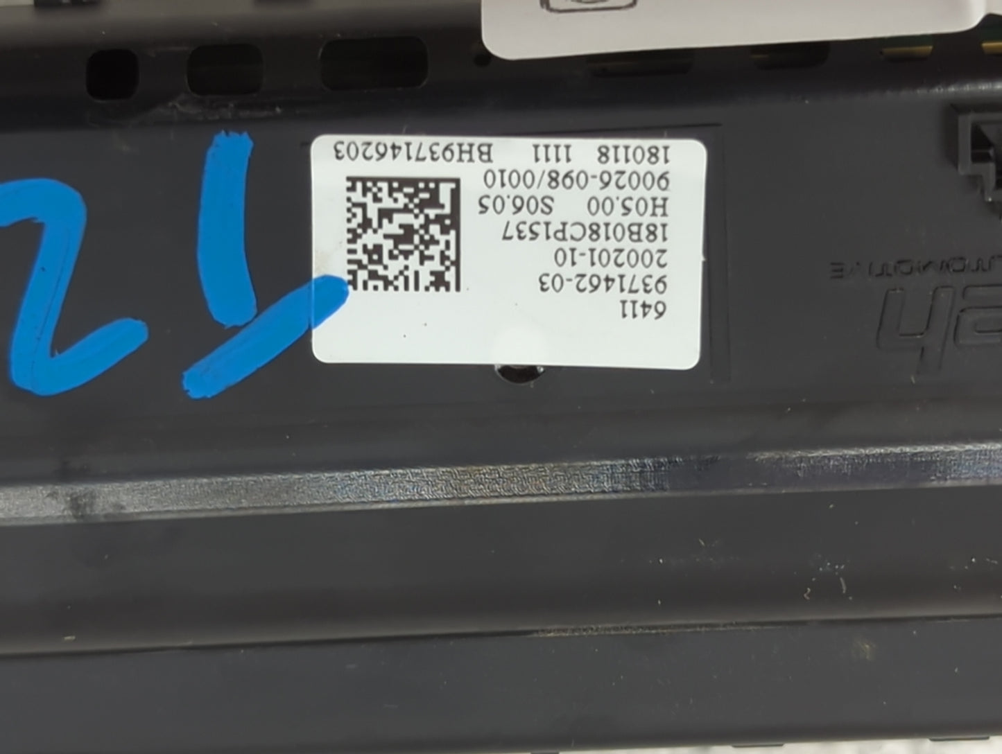 2018-2020 Bmw X2 Climate Control Module Temperature AC/Heater Replacement P/N:9371462-03 18B018CP1537 Fits OEM Used Auto Par