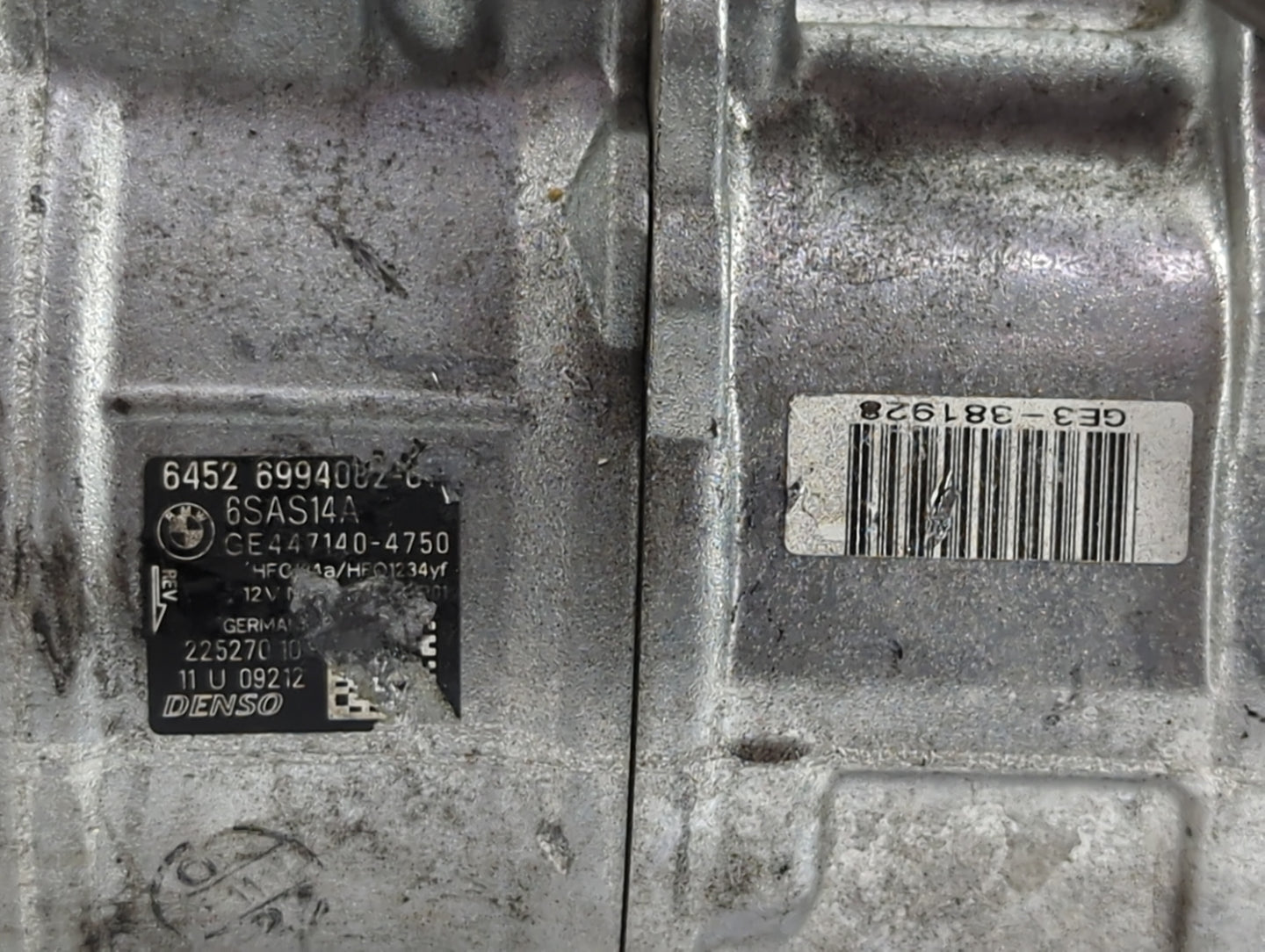 2018-2022 Bmw X3 Air Conditioning A/c Ac Compressor Oem - Oemusedautoparts1.com