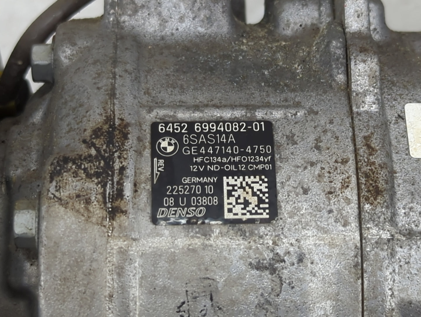 2018-2022 Bmw X3 Air Conditioning A/c Ac Compressor Oem - Oemusedautoparts1.com