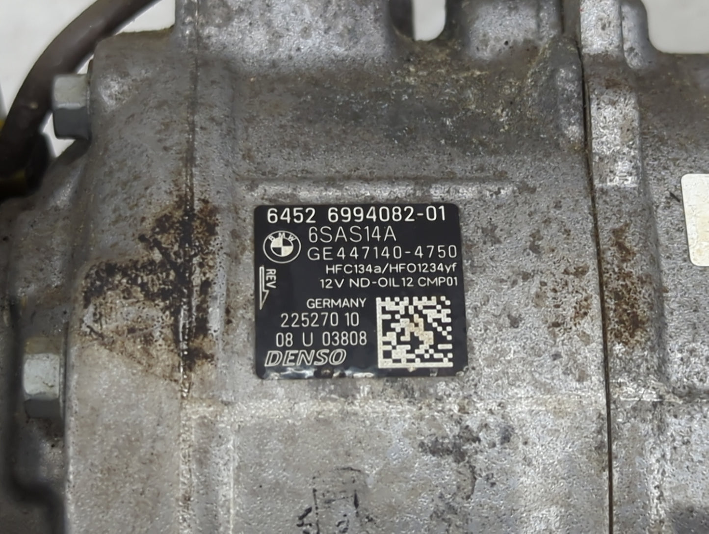 2018-2022 Bmw X3 Air Conditioning A/c Ac Compressor Oem - Oemusedautoparts1.com