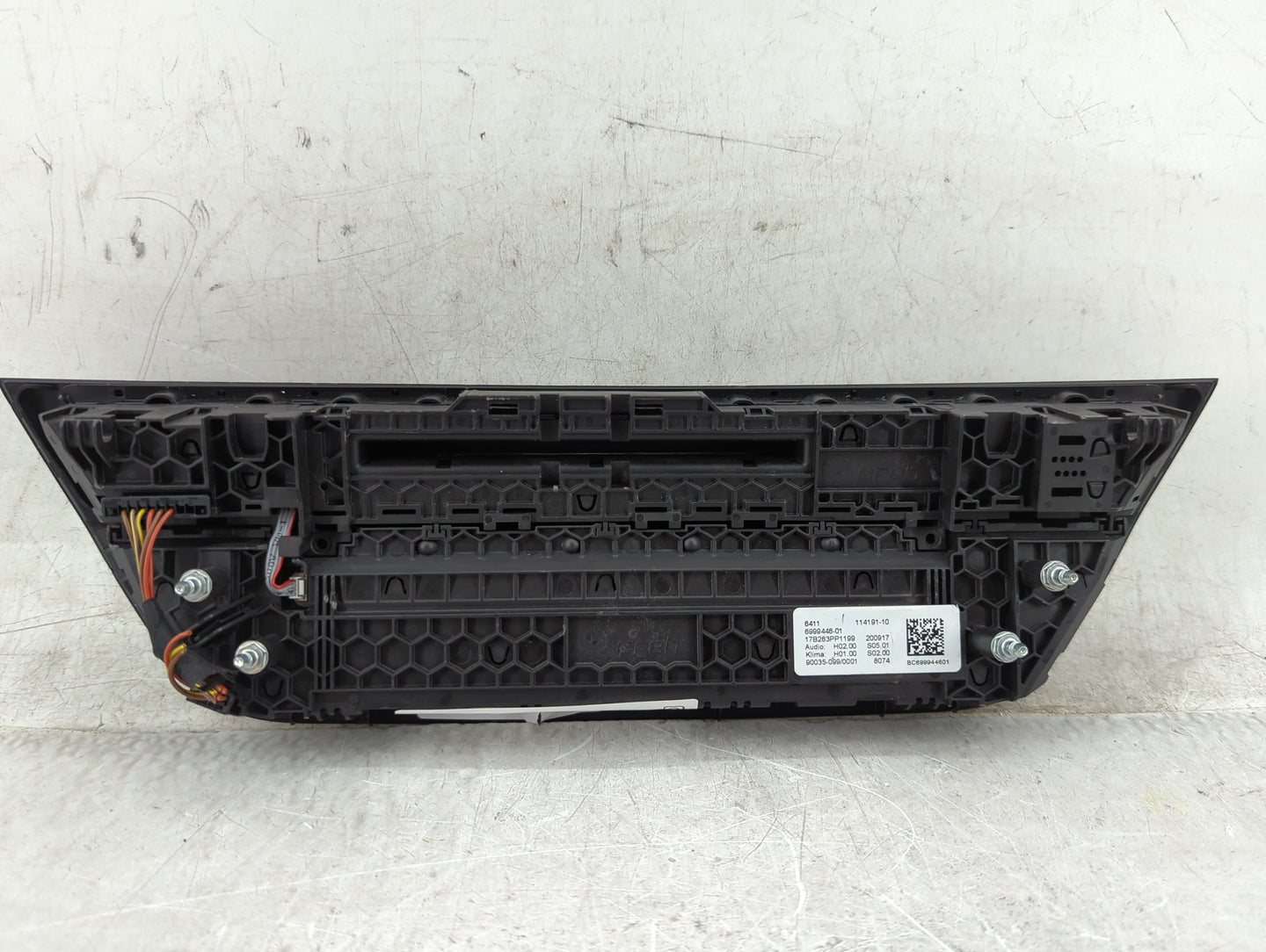 2018-2021 Bmw X3 Climate Control Module Temperature AC/Heater Replacement P/N:6999446-01 17B263PP1199 Fits OEM Used Auto Par