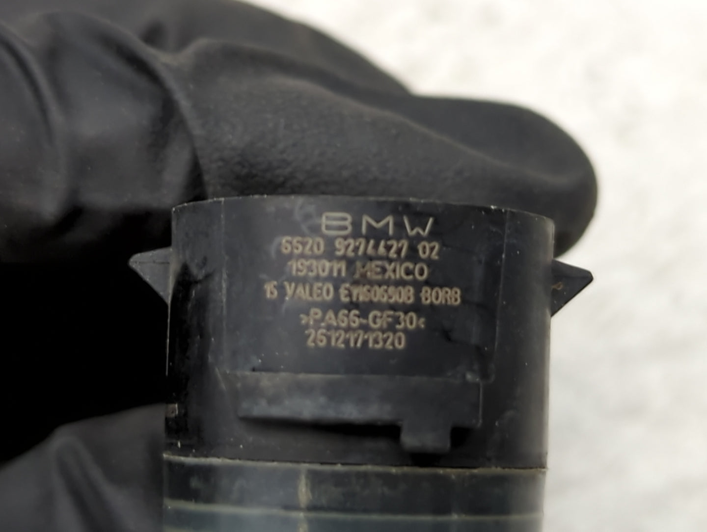 2018 Bmw X3 Front Park Assist Sensor Black 1456901 - Oemusedautoparts1.com