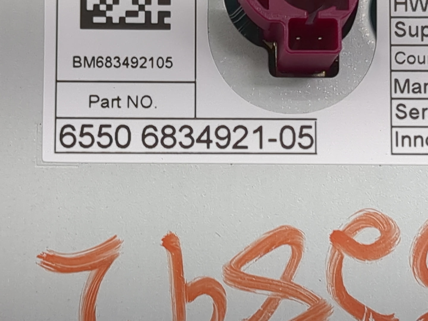 2018-2019 Bmw X3 Information Display Screen - Oemusedautoparts1.com
